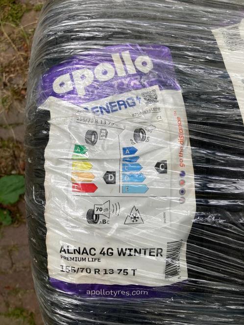 Apollo Alnac 4G Winter 155/70 R13 75T (2x), Auto-onderdelen, Banden en Velgen, Banden en Velgen, Winterbanden, 13 inch, 155 mm