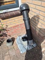 PVC Dak Afvoer met Loodslab, Ophalen, Afvoer, Gebruikt, Pvc
