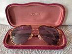 Gucci vintage aviator zonnebril tortoise, Overige merken, Zonnebril, Bruin, Ophalen of Verzenden