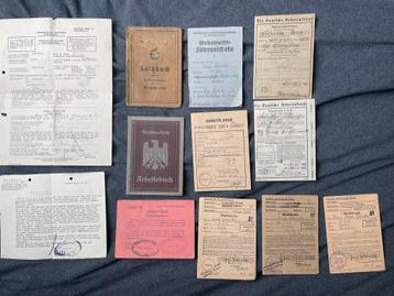 WO2 Kriegsmarine Soldbuch partij beschikbaar voor biedingen
