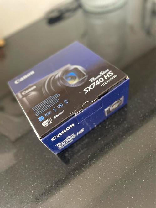 Canon PowerShot SX740 HS–Nieuw in doos |40x Zoom| 4K Video |, Audio, Tv en Foto, Fotocamera's Digitaal, Zo goed als nieuw, Canon