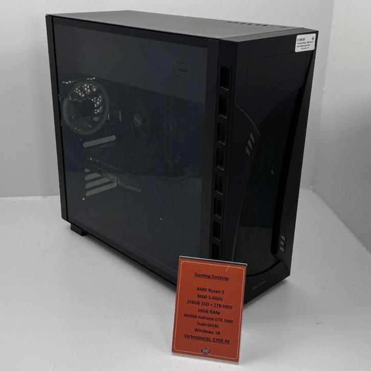 Gaming Desktop | AMD Ryzen 5 3600 256GB NVIDIA 1600, Computers en Software, Desktop Pc's, Zo goed als nieuw, 3 tot 4 Ghz, HDD