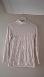 Ecru shirt met lange mouw en col maat 42, Ophalen of Verzenden, Zo goed als nieuw, Maat 42/44 (L), Beige