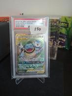 Blastoise&piplup GX Japanese psa 9, Ophalen of Verzenden, Zo goed als nieuw, Losse kaart