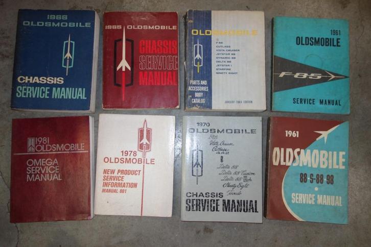 Oldsmobile service manuals, Auto diversen, Handleidingen en Instructieboekjes, Ophalen of Verzenden