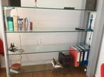 Design Boekenkast, Huis en Inrichting, Kasten | Boekenkasten, Minder dan 50 cm, Gebruikt, Ophalen of Verzenden, Glas