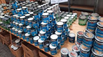 RAMBO PANTSERBEITS/ PANTSERLAK 750 ML DIVERSE KLEUREN  beschikbaar voor biedingen