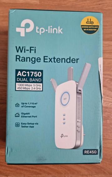 Wi-Fi Versterker TP-Link Dual-Band AC1750 | Gigabit-poort beschikbaar voor biedingen