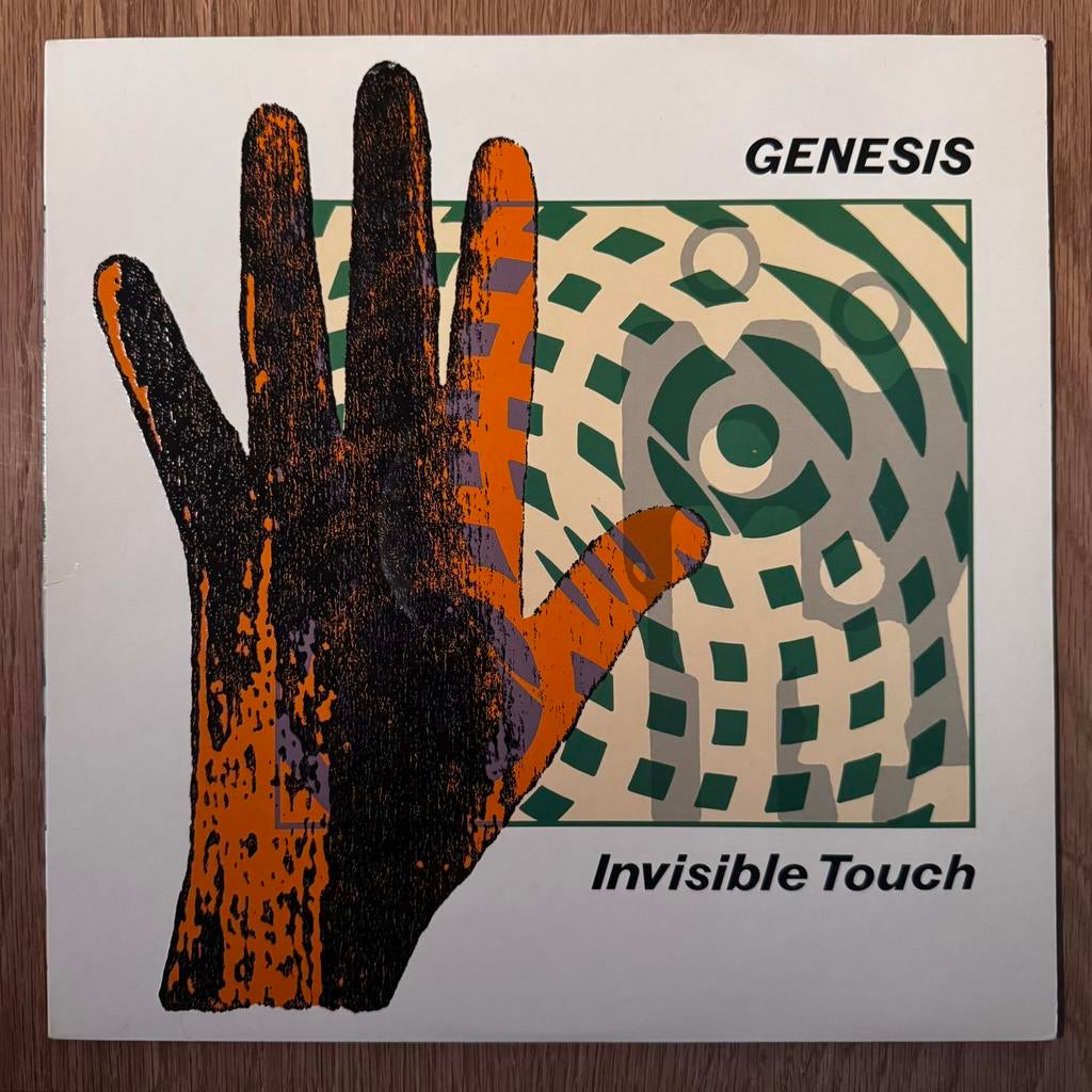 Genesis Invisible Touch LP Vinyl 1986 Canada Pop Rock, Ophalen of Verzenden, Gebruikt, 12 inch, Poprock