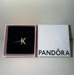Pandora Bedel Letter K - Zo Goed Als Nieuw, Sieraden, Tassen en Uiterlijk, Bedels, Ophalen, Pandora, Nieuw, 1 bedel