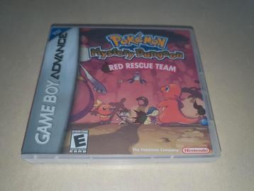 Pokemon Mystery Dungeon Red Rescue Team GBA Game Case beschikbaar voor biedingen