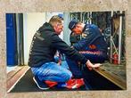 Org kl foto 20x30 cm WK F1 Max Verstappen+Jos Abu Dhabi 2021, Verzenden, Nieuw, Formule 1