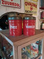 Emaille suiker en thee potten, Antiek en Kunst, Antiek | Emaille, Ophalen of Verzenden