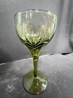 groen glas Carola leerdam, Antiek en Kunst, Antiek | Glas en Kristal, Ophalen of Verzenden