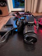 Canon 600d reflexie/vlog camera, Audio, Tv en Foto, Fotocamera's Digitaal, Canon, Ophalen, Geen optische zoom