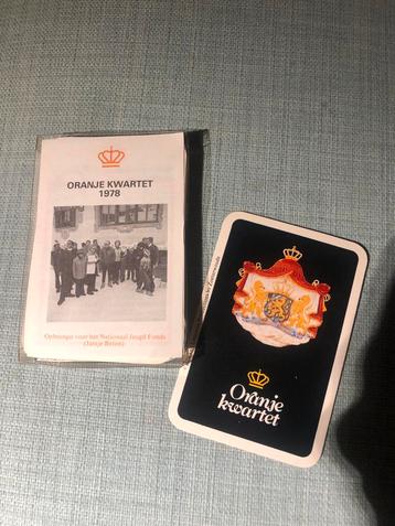 Oranje Kwartet 1978 compleet beschikbaar voor biedingen