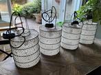 4 Nieuwe Ibiza/Boho lampen zeer unieke exemplaren, Huis en Inrichting, Lampen | Hanglampen, Ophalen, 50 tot 75 cm, Nieuw, Metaal