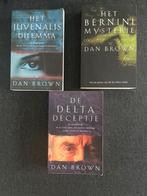 Dan Brown Boeken - Set van 3, Ophalen of Verzenden, Gelezen, Dan Brown, Nederland