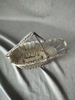 Wijnschenk mandje zilver kleurig, Antiek en Kunst, Ophalen of Verzenden