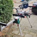 Afkortzaag met statief, Doe-het-zelf en Verbouw, Gereedschap | Zaagmachines, Ophalen, Gebruikt, 70 mm of meer, Afkortzaag