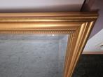 Spiegel facet geslepen, Antiek en Kunst, Antiek | Spiegels, Ophalen of Verzenden, Rechthoekig, 50 tot 100 cm, Minder dan 100 cm
