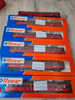 6 Delige Roco OEBB Eurofirma Set te koop!, Hobby en Vrije tijd, Modeltreinen | H0, Gelijkstroom of Wisselstroom, Wagon, Ophalen of Verzenden
