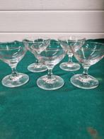 borrelglaasjes 5 stuks 0.2cl op voet, Verzamelen, Glas en Borrelglaasjes, Ophalen of Verzenden, 'T Olde Gre-j, Info@toldegrej.nl