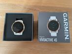 Garmin Vívoactive 4S, Sieraden, Tassen en Uiterlijk, Smartwatches, Wit, Ophalen of Verzenden, Waterdicht, Android