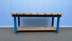 Werkbank met houten blad, Doe-het-zelf en Verbouw, Werkbanken, Ophalen, Gebruikt, 170 cm of meer