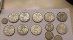 oud geld gulden   guldens, rijksdaalders en 1 kwartje zilver, Verzenden, Nederland