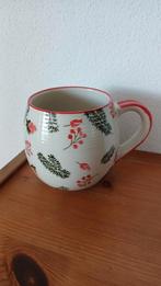 Dille en Kamille kerst mok, Huis en Inrichting, Keuken | Servies, Verzenden, Zo goed als nieuw, Overige stijlen, Kop(pen) en/of Schotel(s)