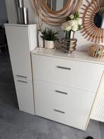 Schoenenkast wit, Ophalen of Verzenden, Zo goed als nieuw