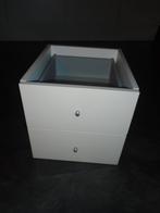 Ikea Kallax Expedit inzet met 2 lades, Huis en Inrichting, Ophalen of Verzenden, Zo goed als nieuw, Minder dan 150 cm, Minder dan 100 cm