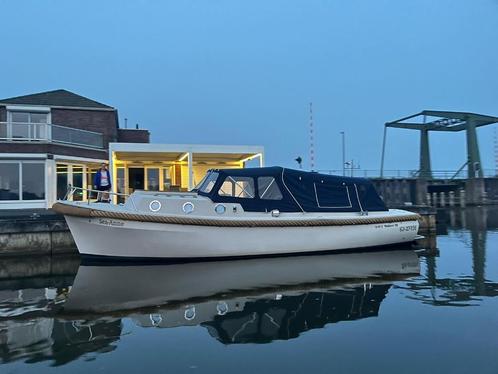 ONJ werkboot 760, Watersport en Boten, Sloepen, Gebruikt, 70 pk of meer, 6 meter of meer, Binnenboordmotor, Diesel, Polyester