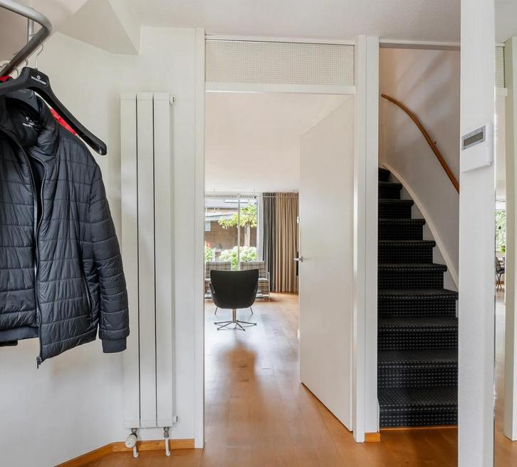 Moderne verticale designradiator – wit (2x), Doe-het-zelf en Verbouw, Verwarming en Radiatoren, Zo goed als nieuw, Radiator, 80 cm of meer