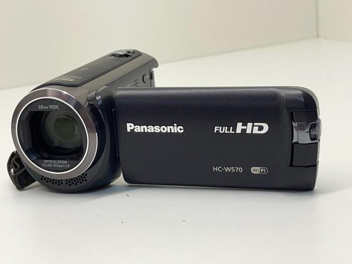 Panasonic HC-W570 Digitaal Full HD camcorder met wifi, Audio, Tv en Foto, Videocamera's Digitaal, Zo goed als nieuw, Camera, Geheugenkaart