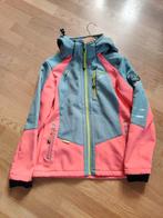 Roze/grijs kinderjas maat 36 met geel groene details, Kleding | Dames, Jassen | Zomer, Ophalen of Verzenden, Zo goed als nieuw