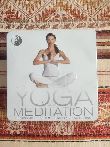 Yoga & Meditatie - 3CD Boxset beschikbaar voor biedingen