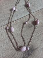 Roze ketting nooit gedragen, Ophalen of Verzenden, Nieuw, Roze, Overige materialen
