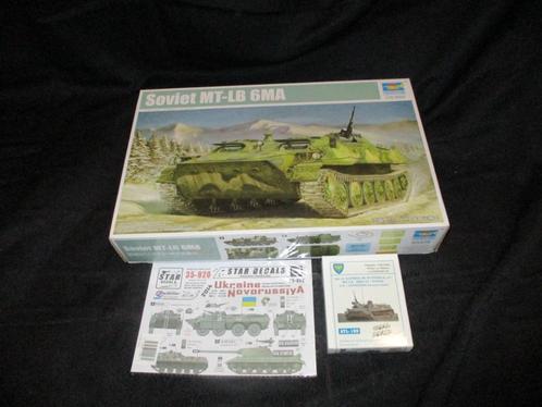 D-247,Trumpeter 1-35,NO,05579,Soviet MT-LB 6MA + Star Decals, Hobby en Vrije tijd, Modelbouw | Auto's en Voertuigen, Nieuw, Overige merken