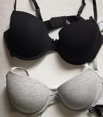 3X BH 1 HUNKEMÖLLER + 2X HEMA T-Shirt BH 85B 3Xvóór €20 Excl, Hunkemöller, Ophalen, Zwart, BH