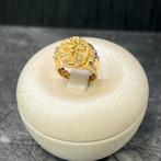 21k gouden kruis ring, Sieraden, Tassen en Uiterlijk, Ringen, Ophalen of Verzenden, Nieuw, Goud