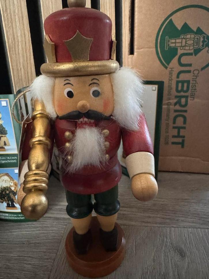 Christian Ulbricht Notenkraker - Duits vakmanschap, Diversen, Kerst, Zo goed als nieuw, Verzenden