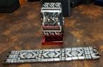 Heren horloge + armband, Verzenden, Gebruikt, Zilver, Staal