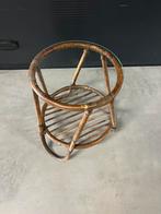 Rieten bijzettafeltje, Ophalen, Minder dan 45 cm, Minder dan 55 cm, Rond