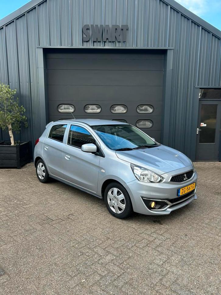 Mitsubishi Space Star 1.0 Mivec 71PK 2019 Grijs, Auto's, Mitsubishi, Bedrijf, Space Star, ABS, Airbags, Airconditioning, Bochtverlichting