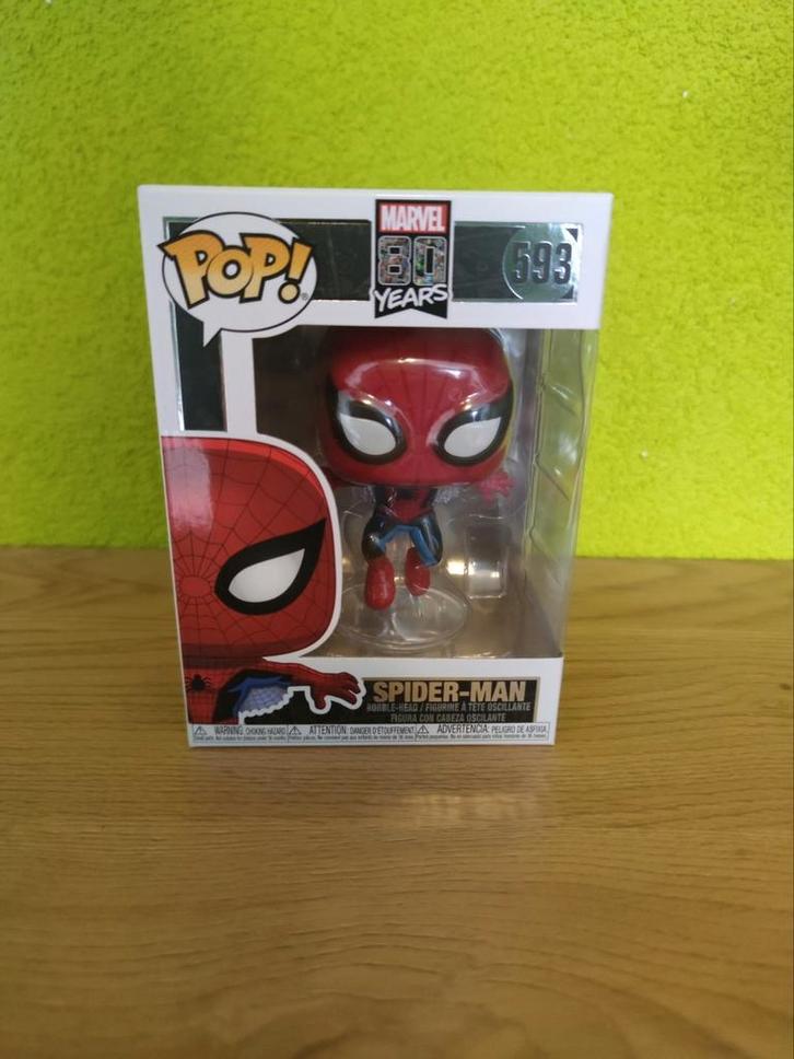 Funko pop! Spider-Man #593, Verzamelen, Poppetjes en Figuurtjes, Zo goed als nieuw, Ophalen of Verzenden