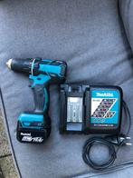 Makita DDF470. 14,4 volt met accu 5 Ah een snelle oplader, Ophalen of Verzenden, Zo goed als nieuw, Boormachine