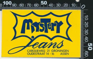 Sticker: Mystery Jeans - Groningen - Assen beschikbaar voor biedingen
