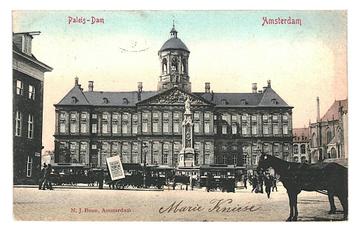 949807	Amsterdam	Paleis	Reclamebord Tentoonstelling	1902	Gel beschikbaar voor biedingen